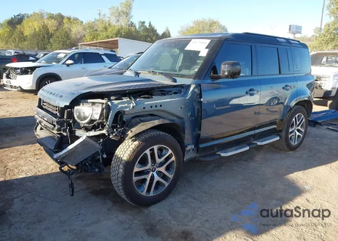 2023 Land Rover Defender 110 X-Dynamic Se z USA, uszkodzony, nr VIN SALE27EU3P2192185